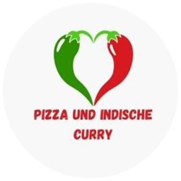 Pizza und Indische Curry logo.